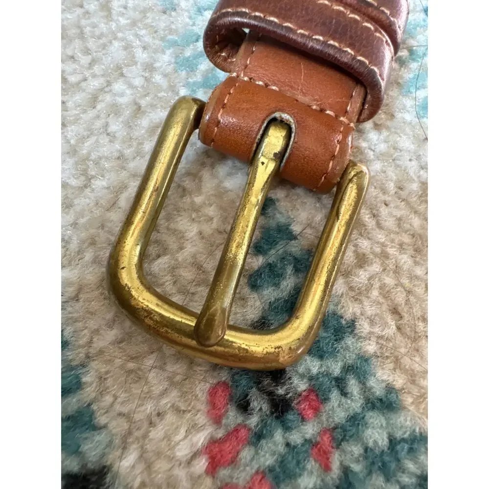 Coach Brown Learher Belt‎ 42”